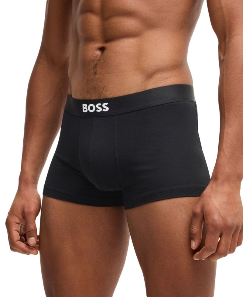Men's 3-Pack Stretch Cotton Trunks