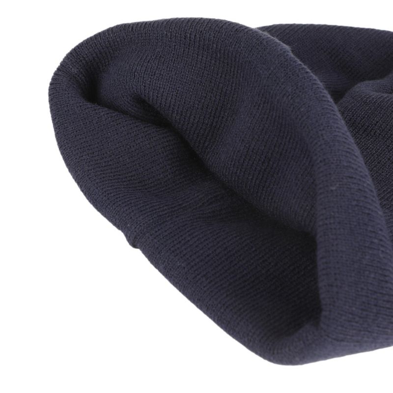 Men's Goku Symbol Embroidery On Acrylic Knit Standard Cuff Beanie