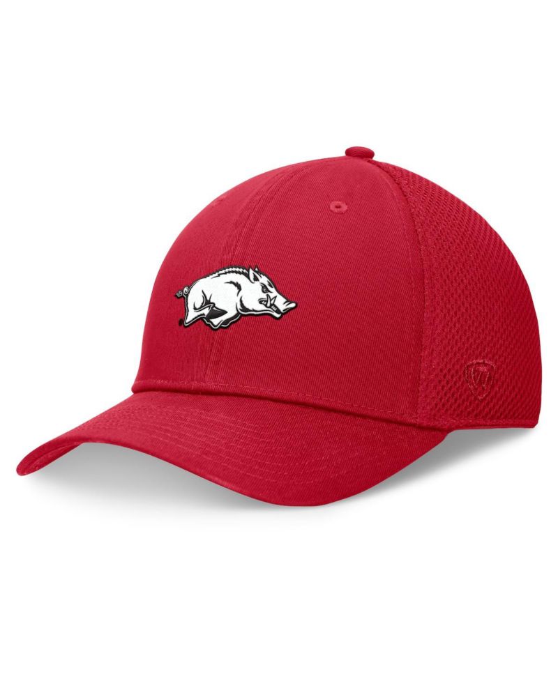 Men's Cardinal Arkansas Razorbacks Spacer Flex Hat