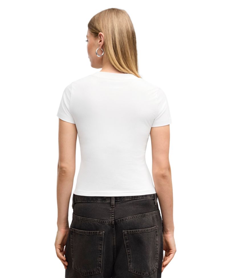 Women's Street Glam Slim Short-Sleeve Graphic T-Shirt
