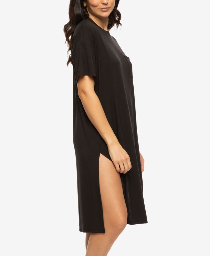 Women's Lena Modal Linen Oversized Sleepshirt Style