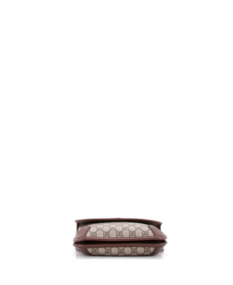 Small Neo Vintage Flap Messenger GG Coated Canvas