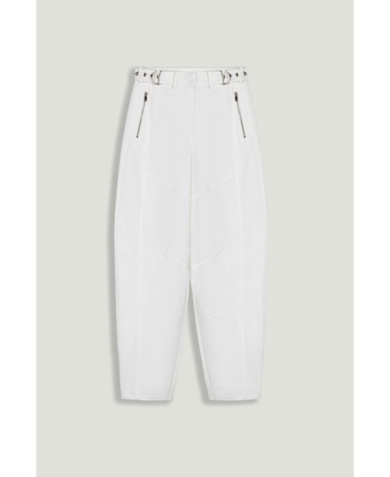 Women's High-Waist Tailored Tapered Pants