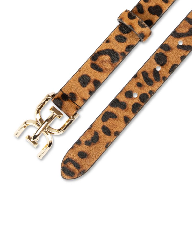Women's Ultra Skinny Studded Casual Belt