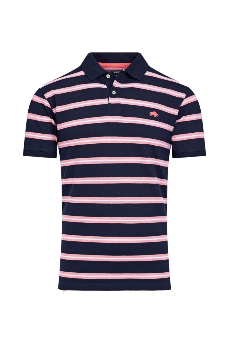Men's Trio Stripe Polo