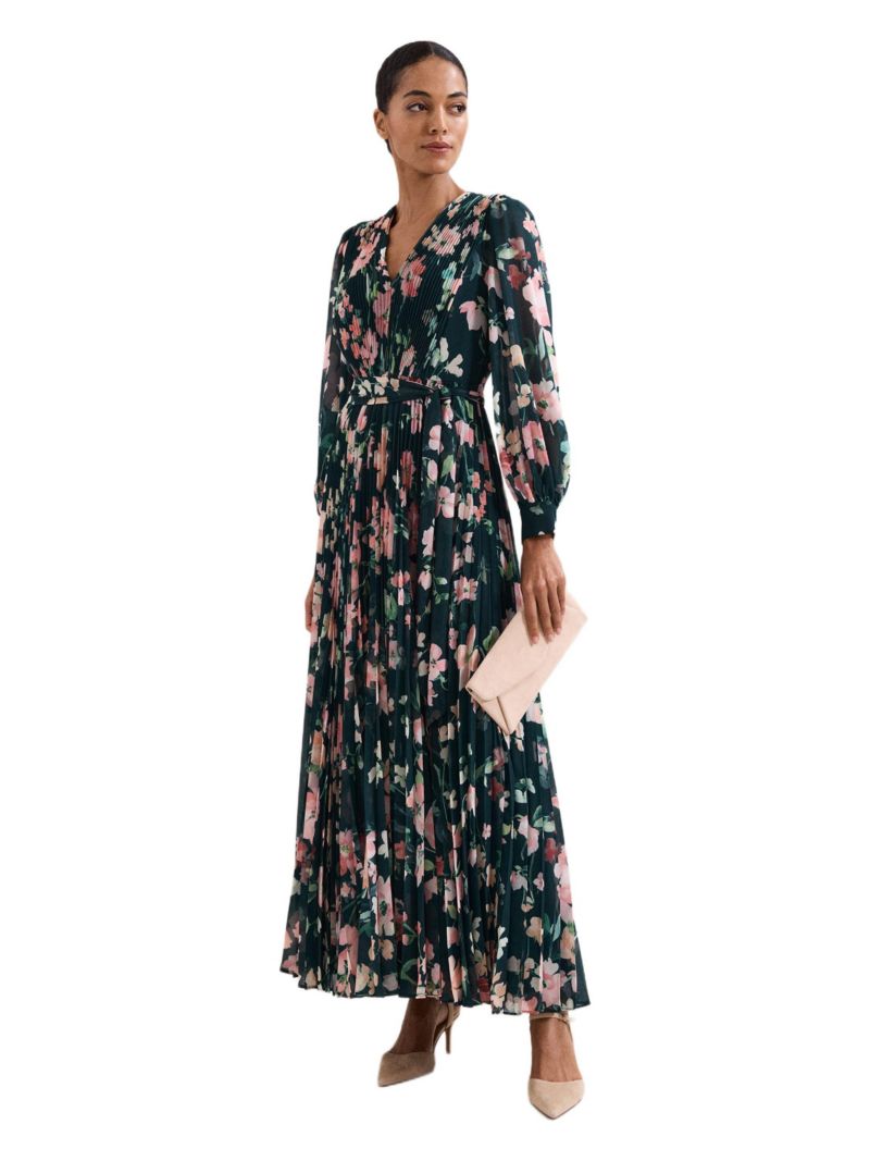 Women's Rosa V-Neck Floral Maxi Dress