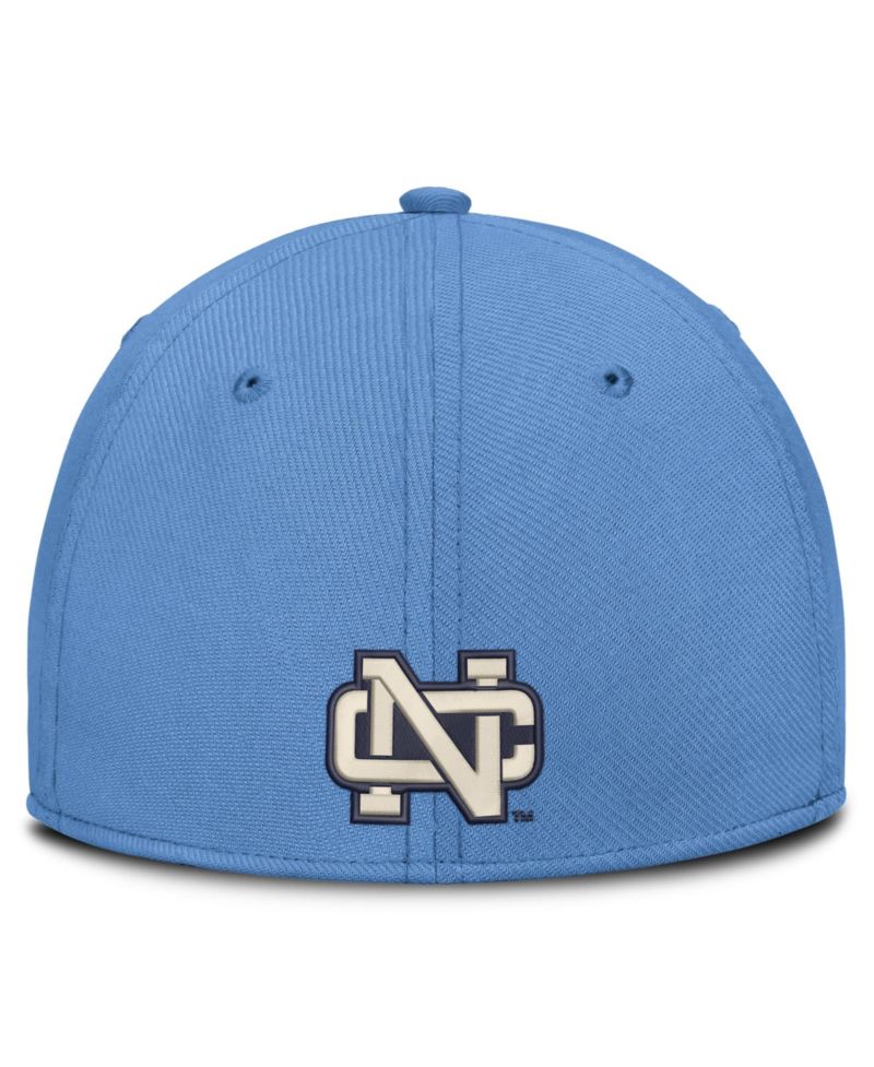 Men's Natural/Carolina Blue North Carolina Tar Heels Legacy Swooshflex Dri-FIT Hat