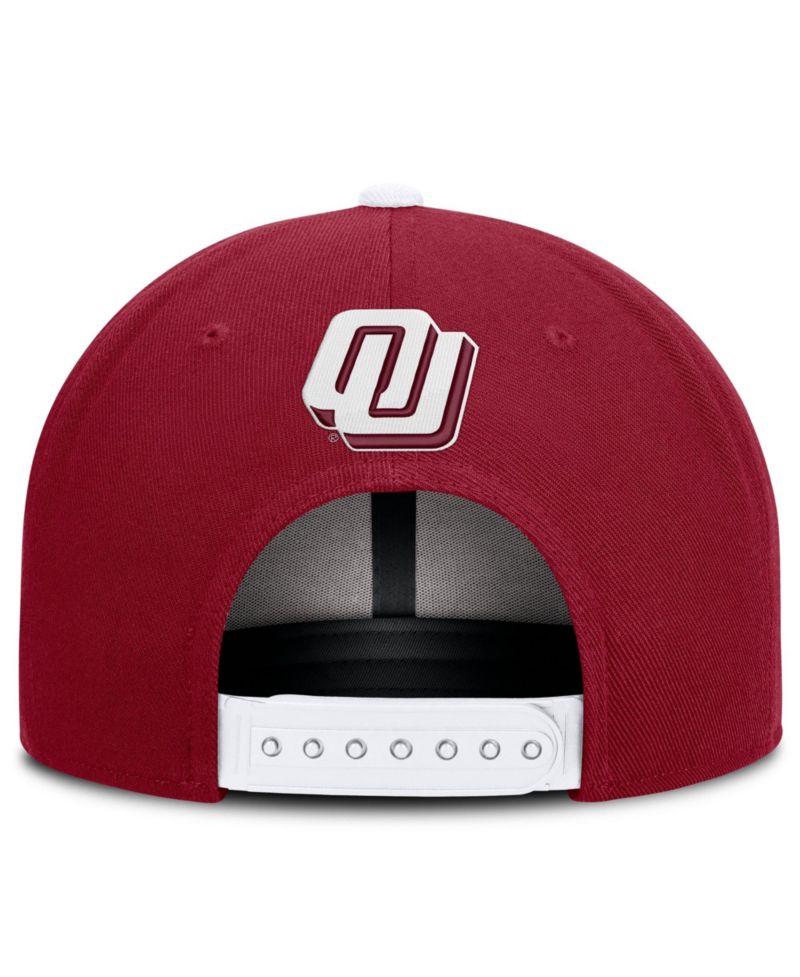 Men's Crimson Oklahoma Sooners Legacy snapback Hat