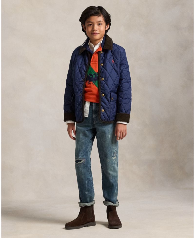 Boys' 8-20 Hooded Barn Jacket