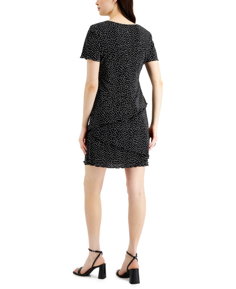 Women's Pliss&eacute; Tiered Dress