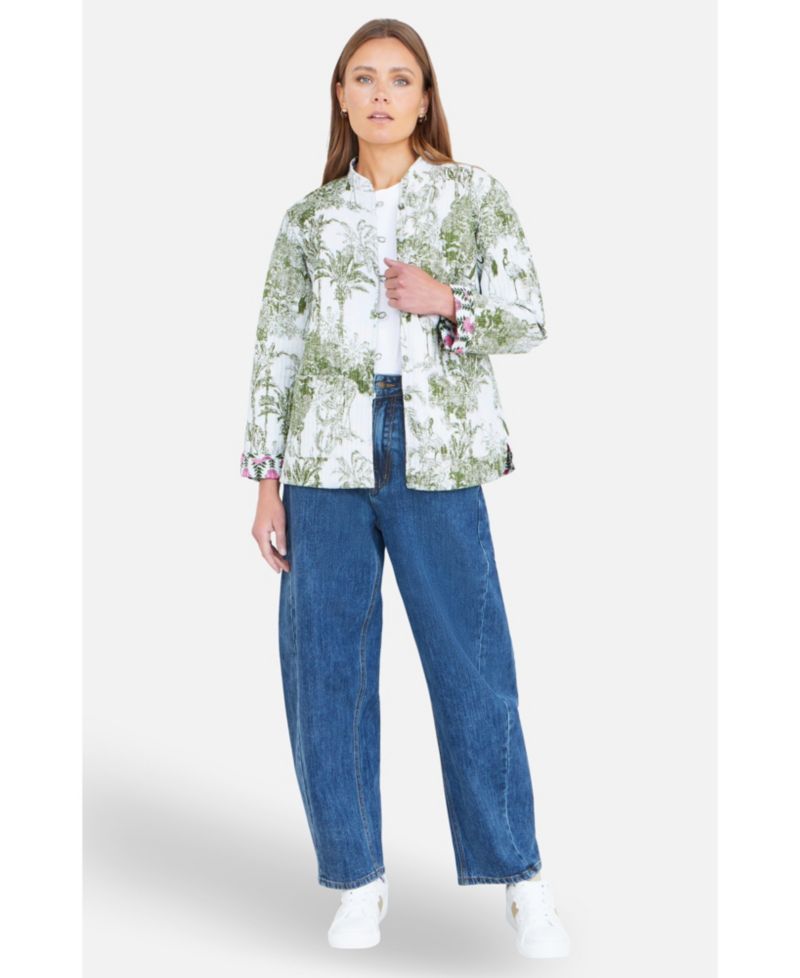 Women's Reversible Cotton Quilted Jacket