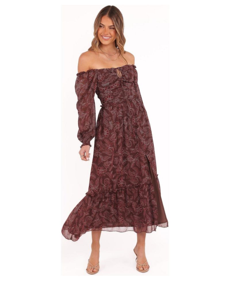 Women's Keziah Long Sleeve Maxi Dress