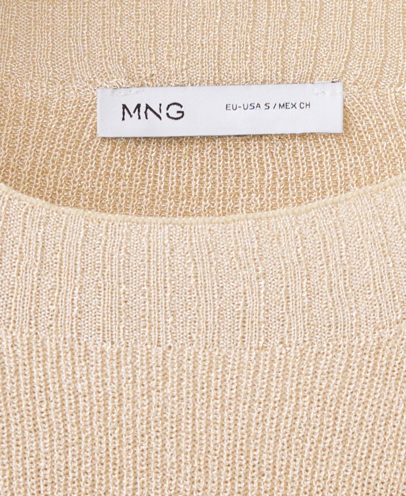 Women's Lurex Knitted Lightweight Sweater