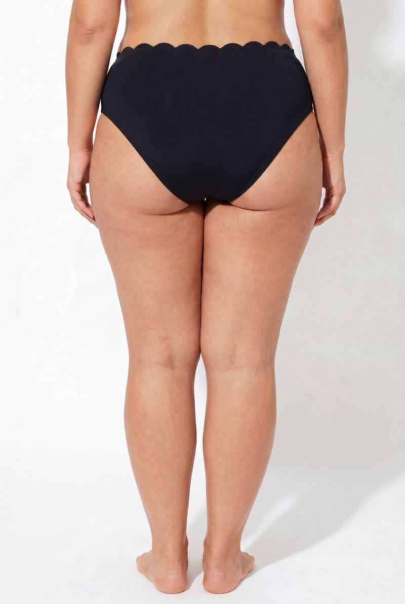 Women's Scallop Trim Swim Brief