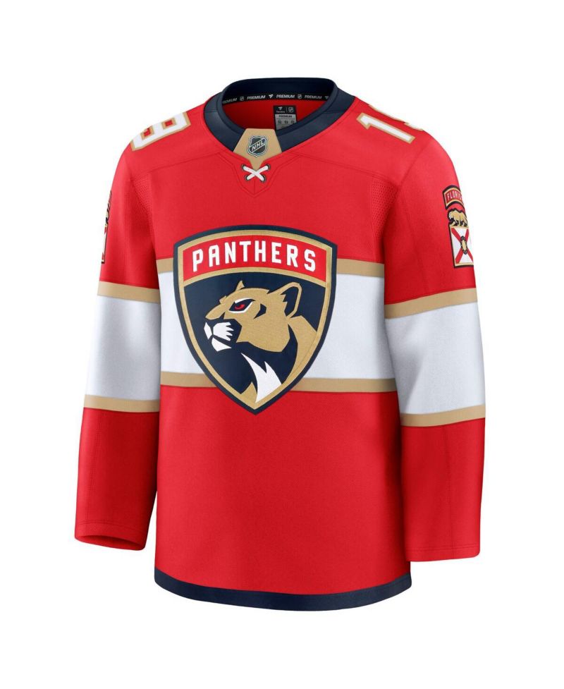 Men's Matthew Tkachuk Red Florida Panthers Home Premium Jersey