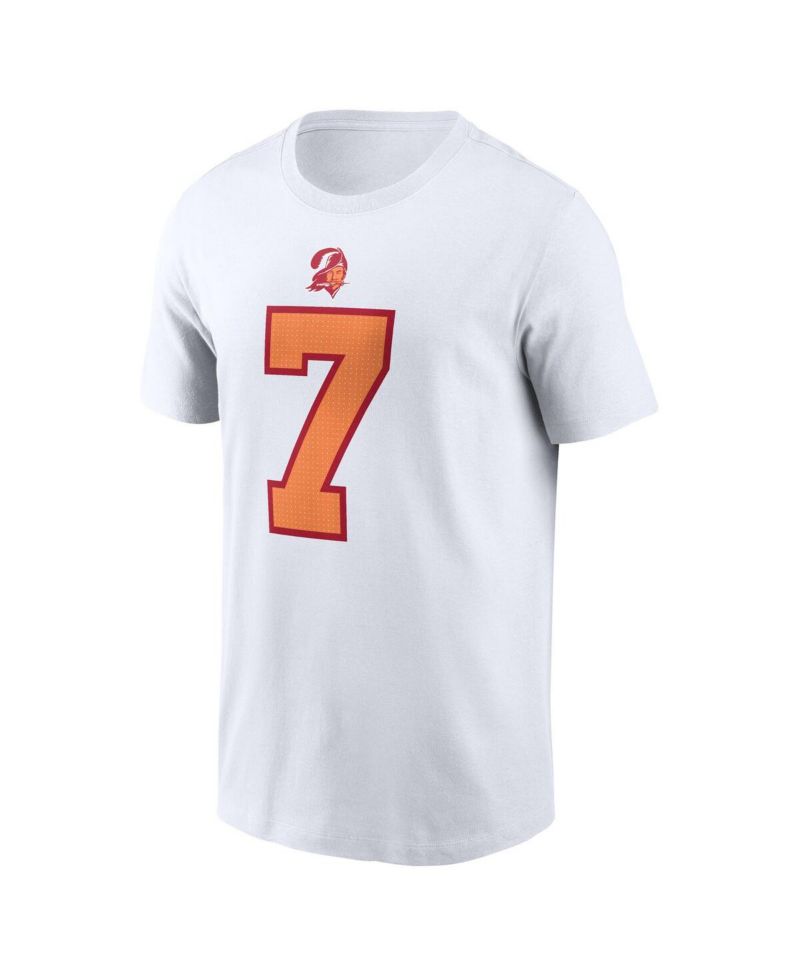 Men's Bucky Irving White '76 Tampa Bay Buccaneers 50th Season Alternate Name & Number T-Shirt