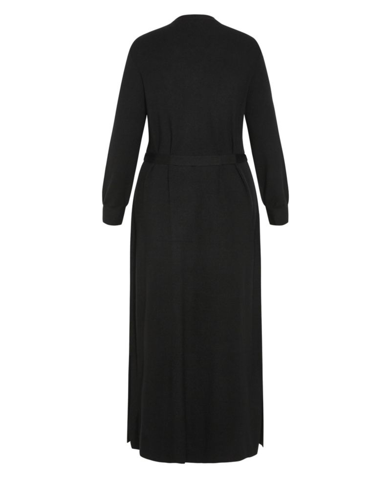 Plus Size Goldie Longline Pull-On Cardigan
