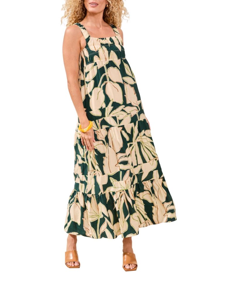 Women's Bra-Friendly Maxi Dress
