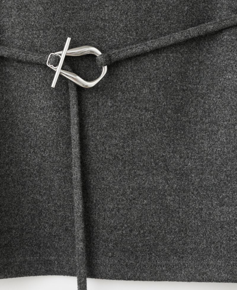 Women's Belt Turtleneck Top