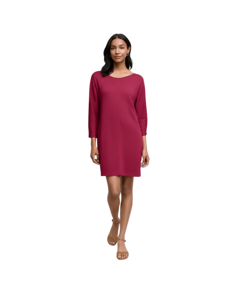 Women's Ivana Plush Pima Toss-On Dress