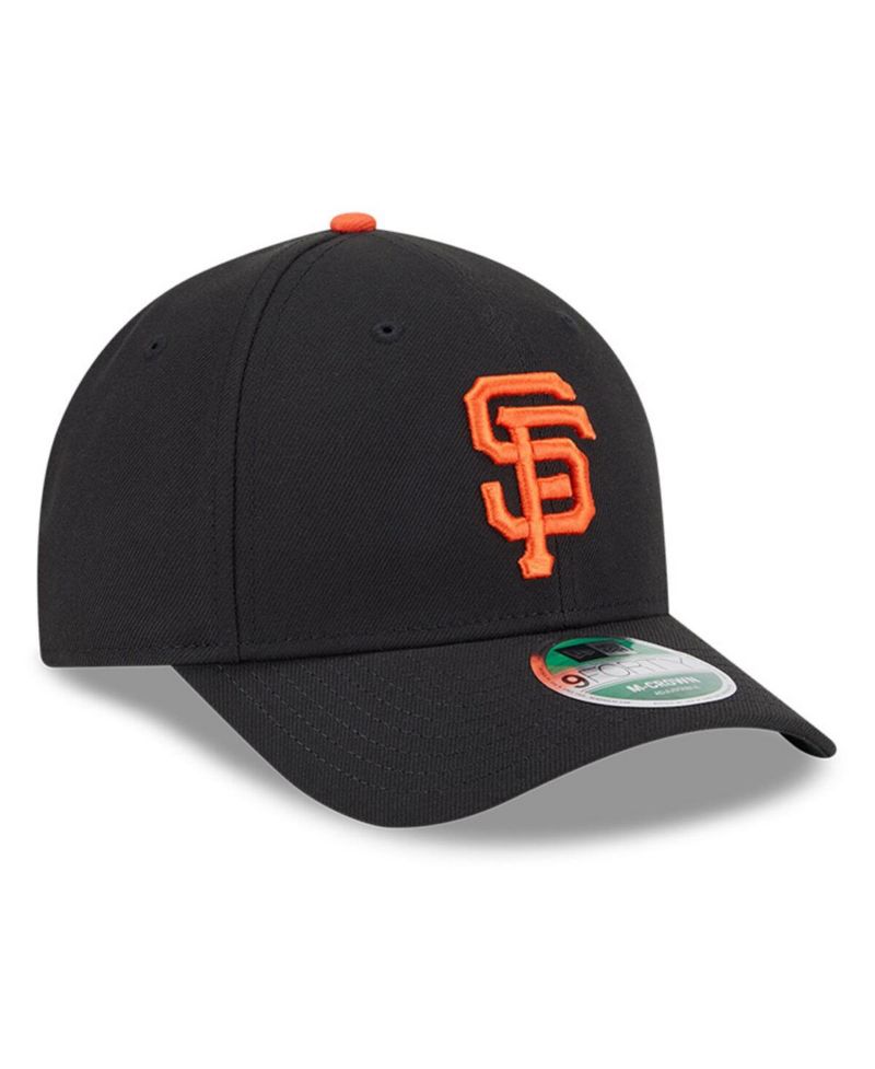 Men's Black San Francisco Giants Player Replica 9FORTY Adjustable Hat