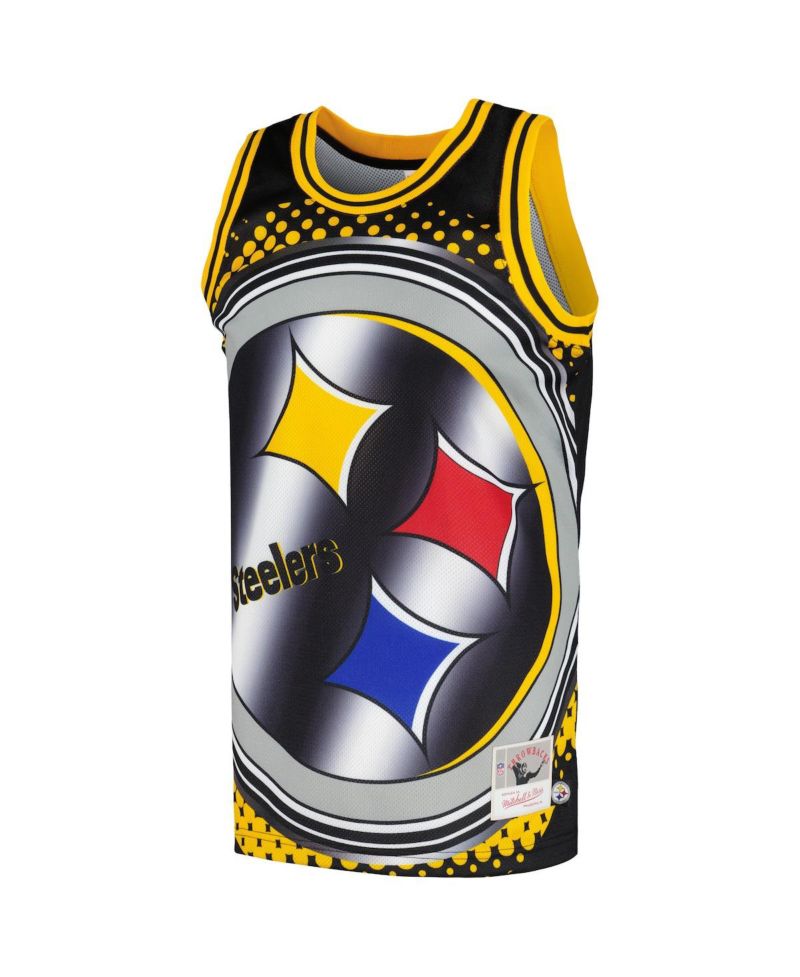 Men's Black Pittsburgh Steelers Big Face 7.0 Fashion Tank Top