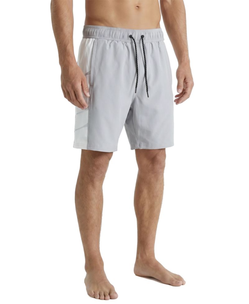 Men's Color-Block Volley Swimsuit, 7.5" inseam