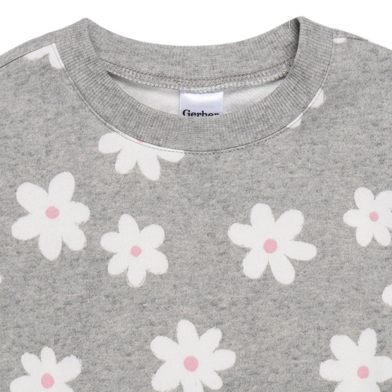 Baby Girls 2-Piece Fleece Outfit Set Daisies
