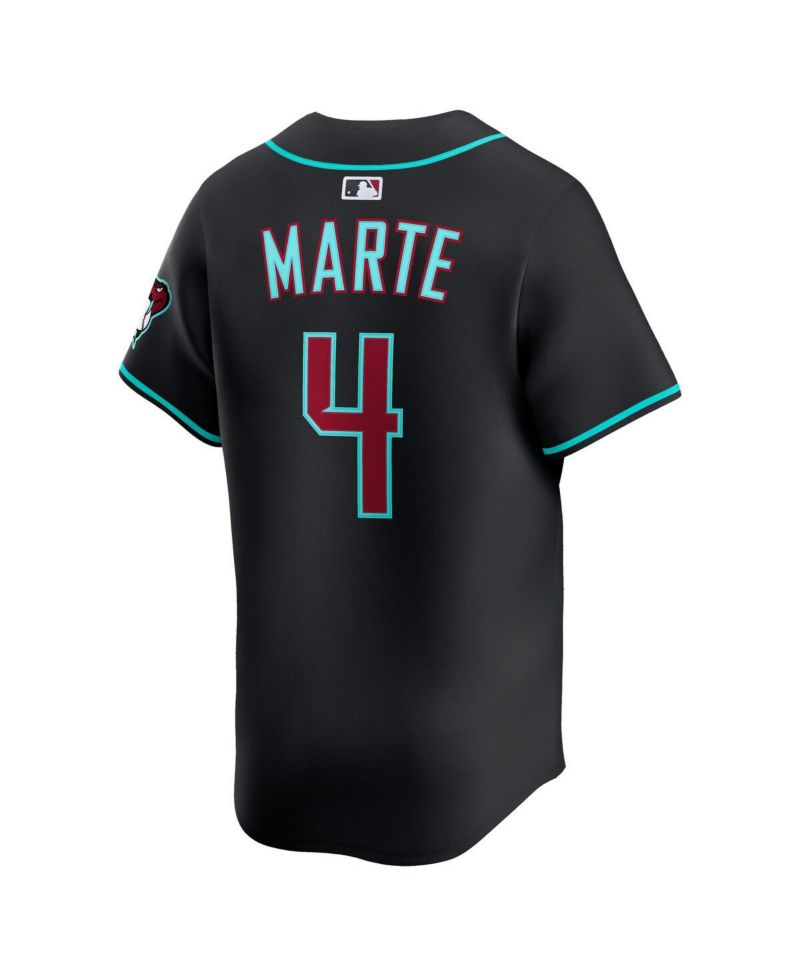 Men's Ketel Marte Black Arizona Diamondbacks Alternate Limited Jersey