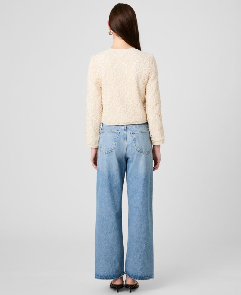 Women's Textured Slim Fit Jacket