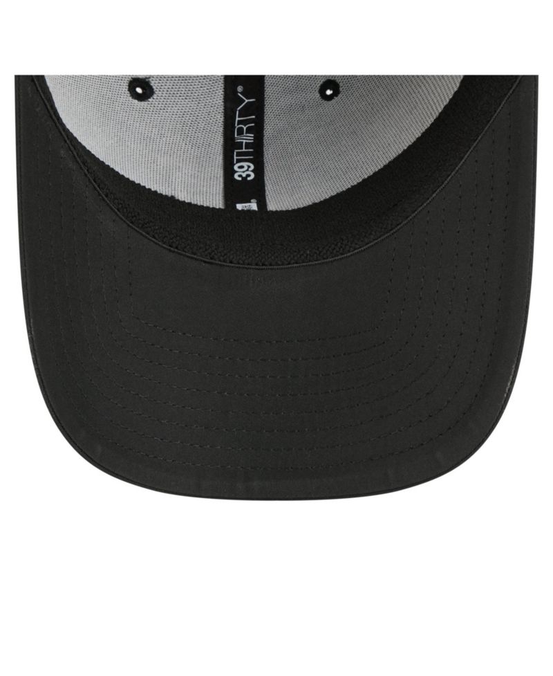 Men's Black Anaheim Ducks Logo 39THIRTY Flex Hat