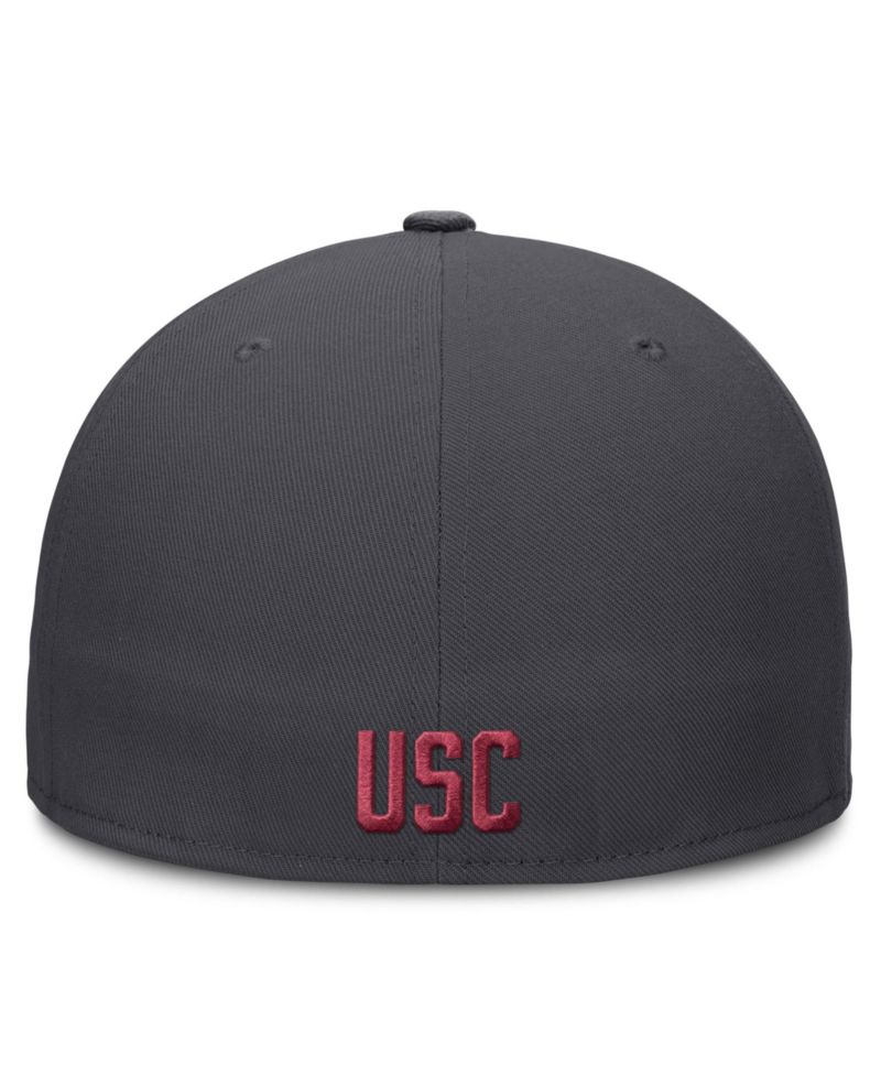 Men's Anthracite USC Trojans Pro Dri-FIT Fitted Hat