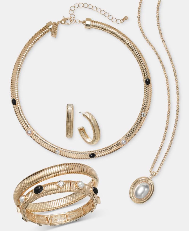 Textured Metal Hoop Earrings