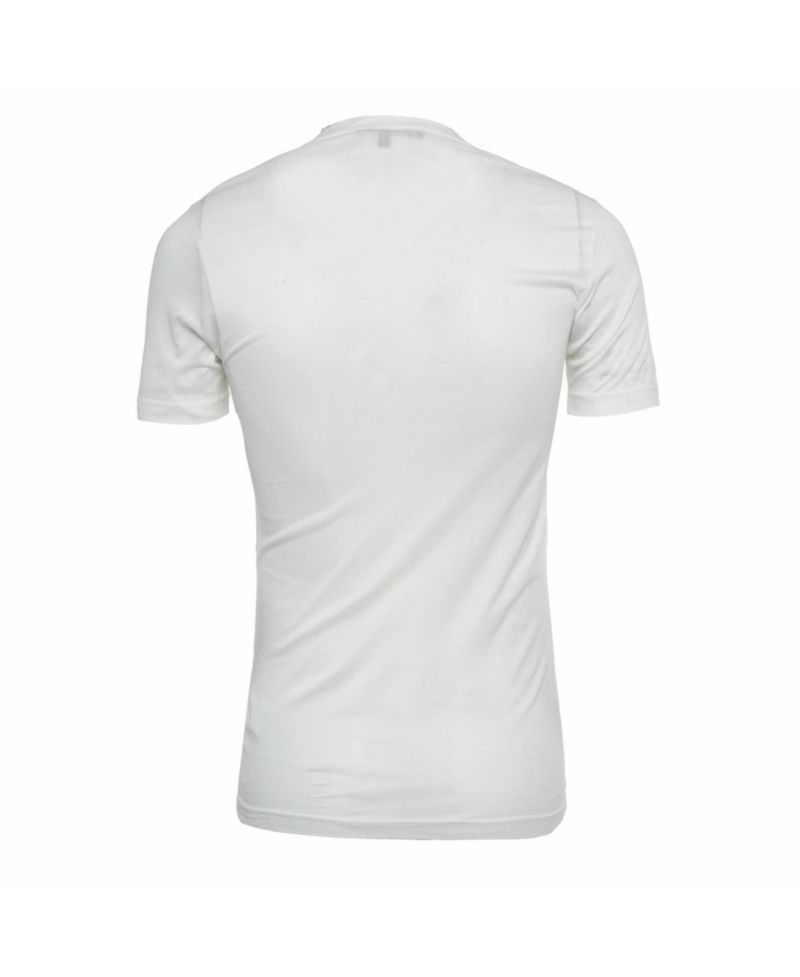 Men's Embroidered Jersey V-Neck T-Shirt