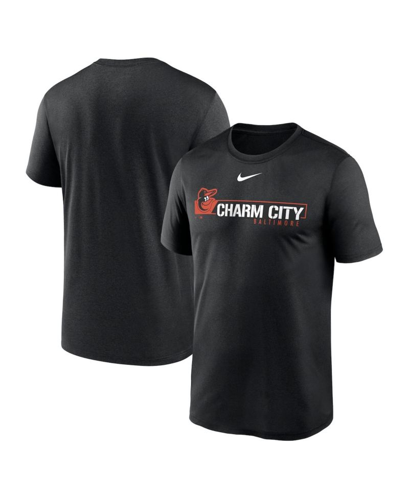 Men's Black Baltimore Orioles Local Home Town T-Shirt