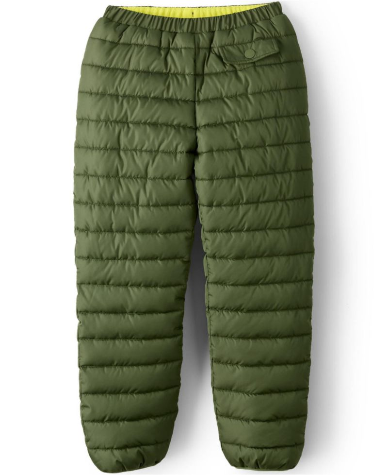 Boys Reversible Fleece Puffer Pants