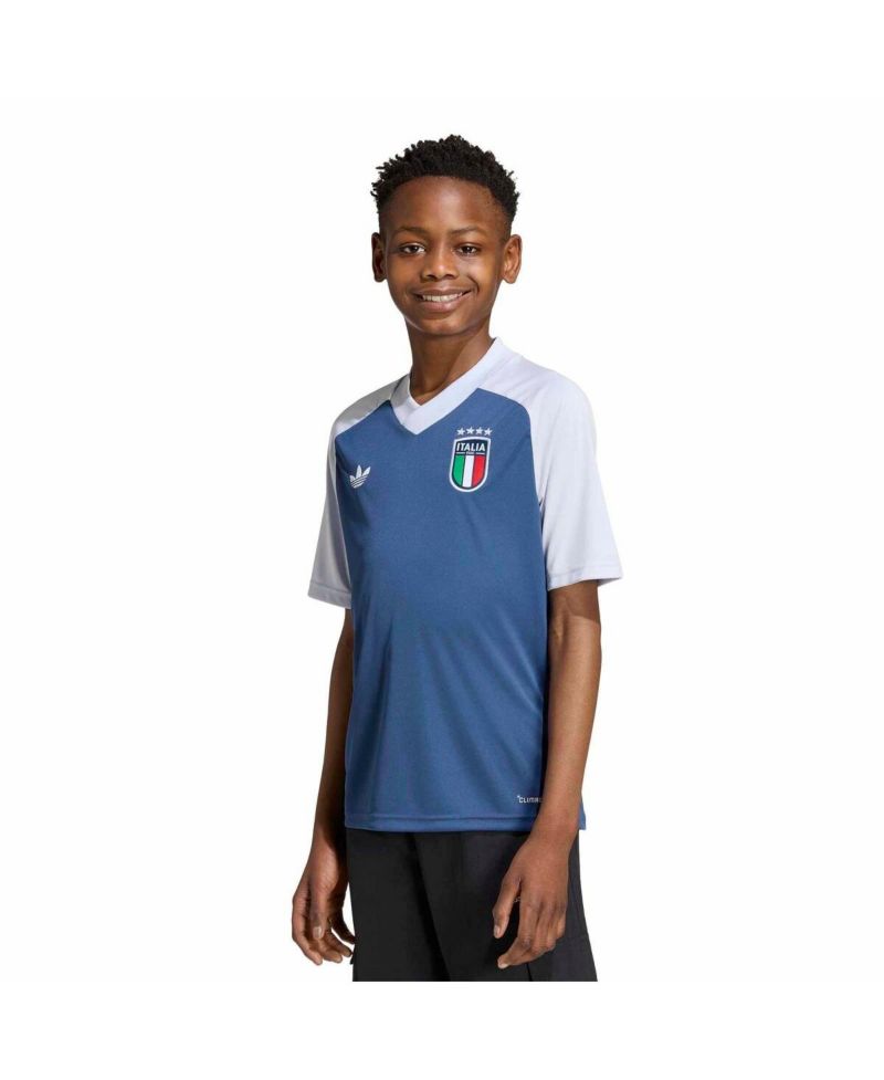 Big Boys and Girls Blue Italy National Team 2026 Pre-Match Jersey
