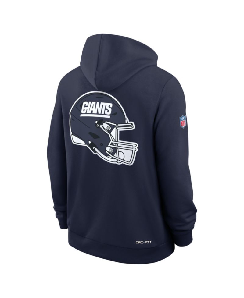 Men's Navy New York Giants Standard Issue ReplayAlternate Dri-FIT Hoodie