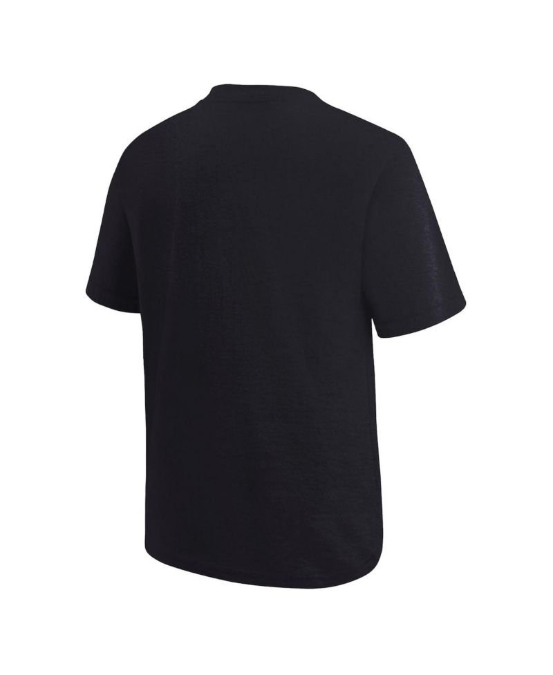 Big Boys and Girls Black New York Giants Tonal T-Shirt