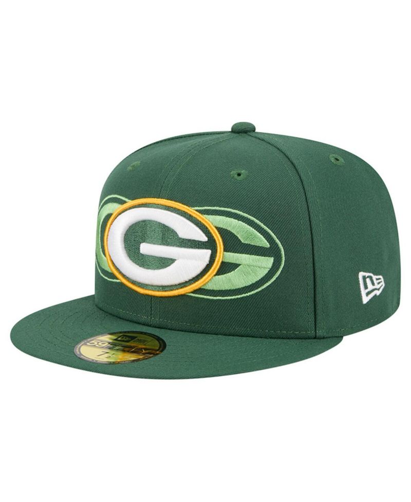 Men's Green Bay Packers Tri-Hit 59FIFTY Fitted Hat