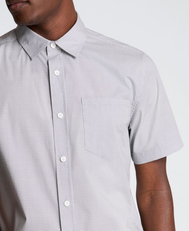Men's Short-Sleeve Slim-Fit Shirt
