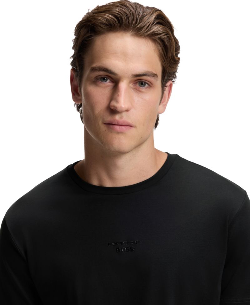 x Porsche Men's Mercerized-Cotton Regular-Fit T-Shirt