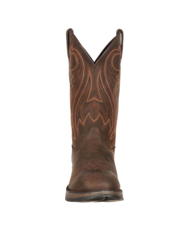 Men's Rebel by Chocolate Pull-On Western Boot