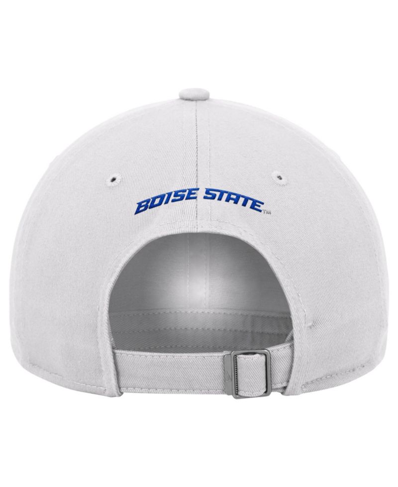 Men's White Boise State Broncos 2026 On-Field Club Adjustable Hat