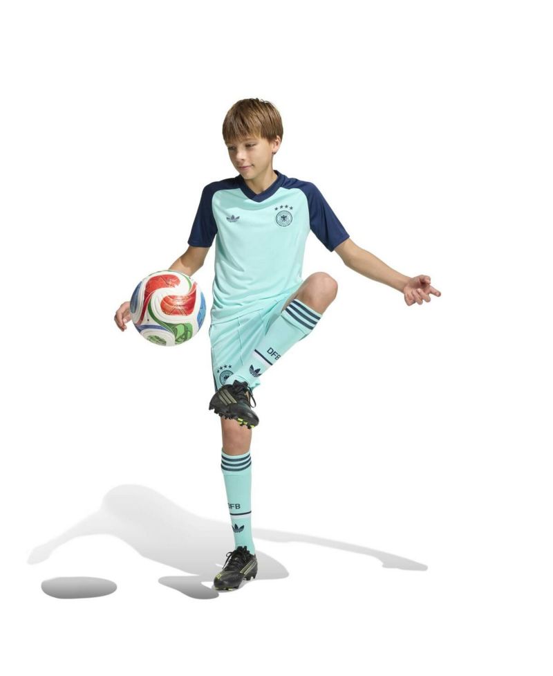 Big Boys and Girls Turquoise Germany National Team 2026 Pre-Match Jersey