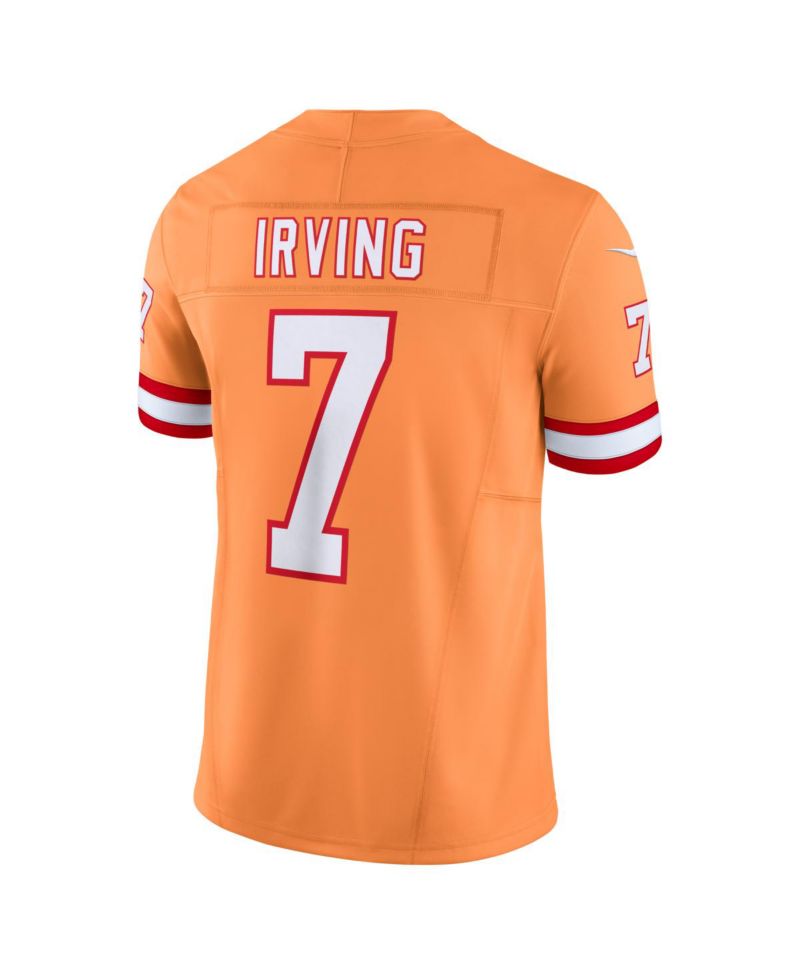 Men's Bucky Irving Orange Tampa Bay Buccaneers Alternate 2 Throwback Vapor F.U.S.E. Limited Jersey