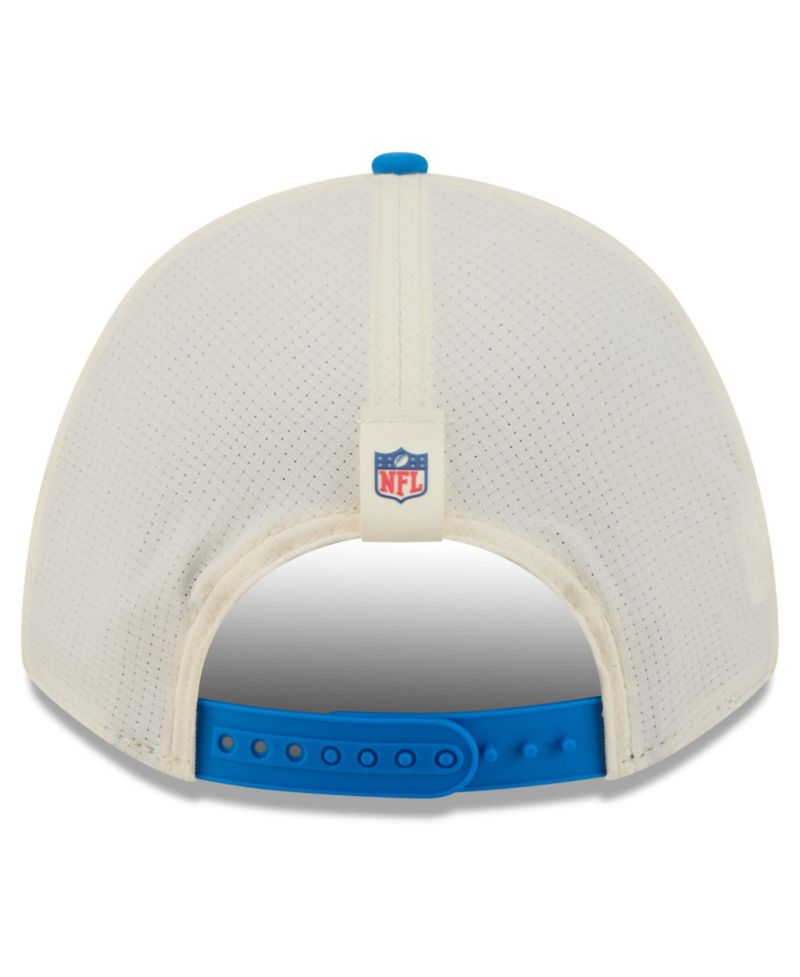 Men's Cream/Blue Detroit Lions 2026 NFL Training Camp 9FORTY Adjustable Hat