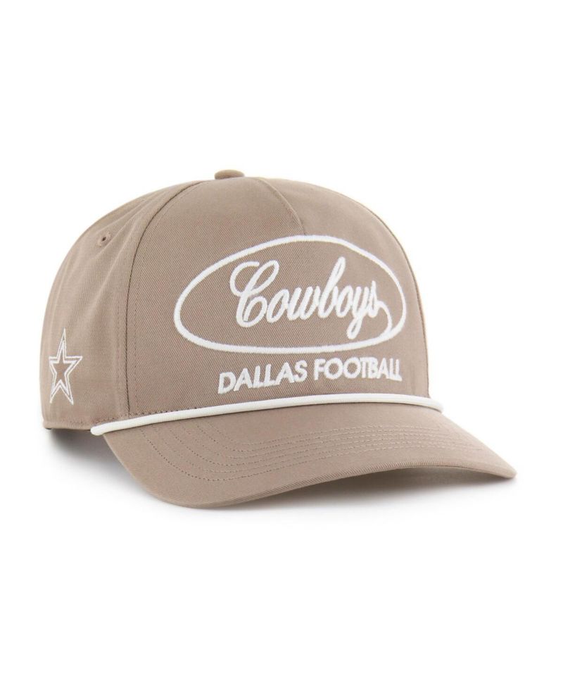 Men's Brown Dallas Cowboys Foundational Relaxed Hitch Adjustable Hat