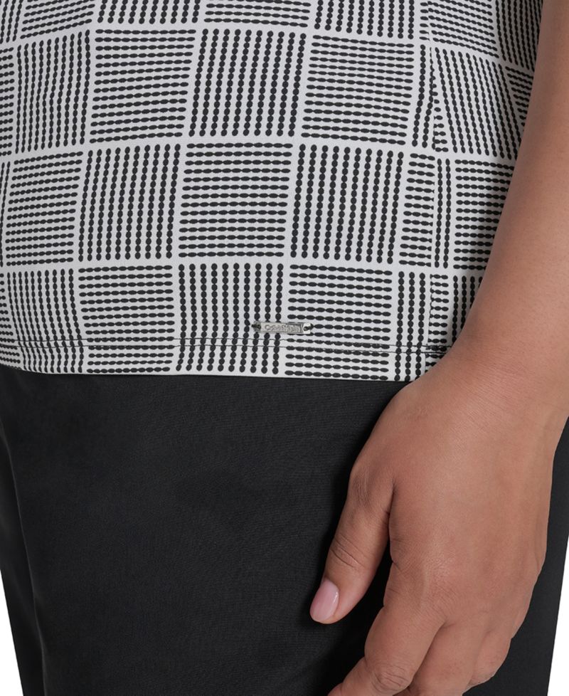 Plus Size Pleated Top