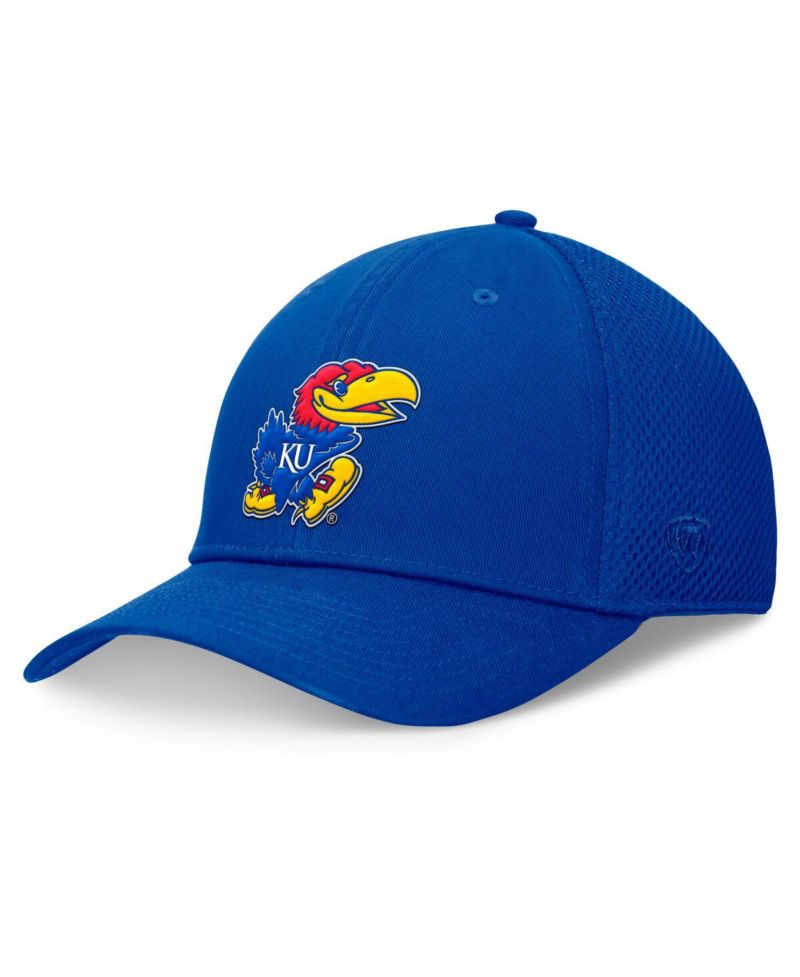 Men's Royal Kansas Jayhawks Spacer Flex Hat